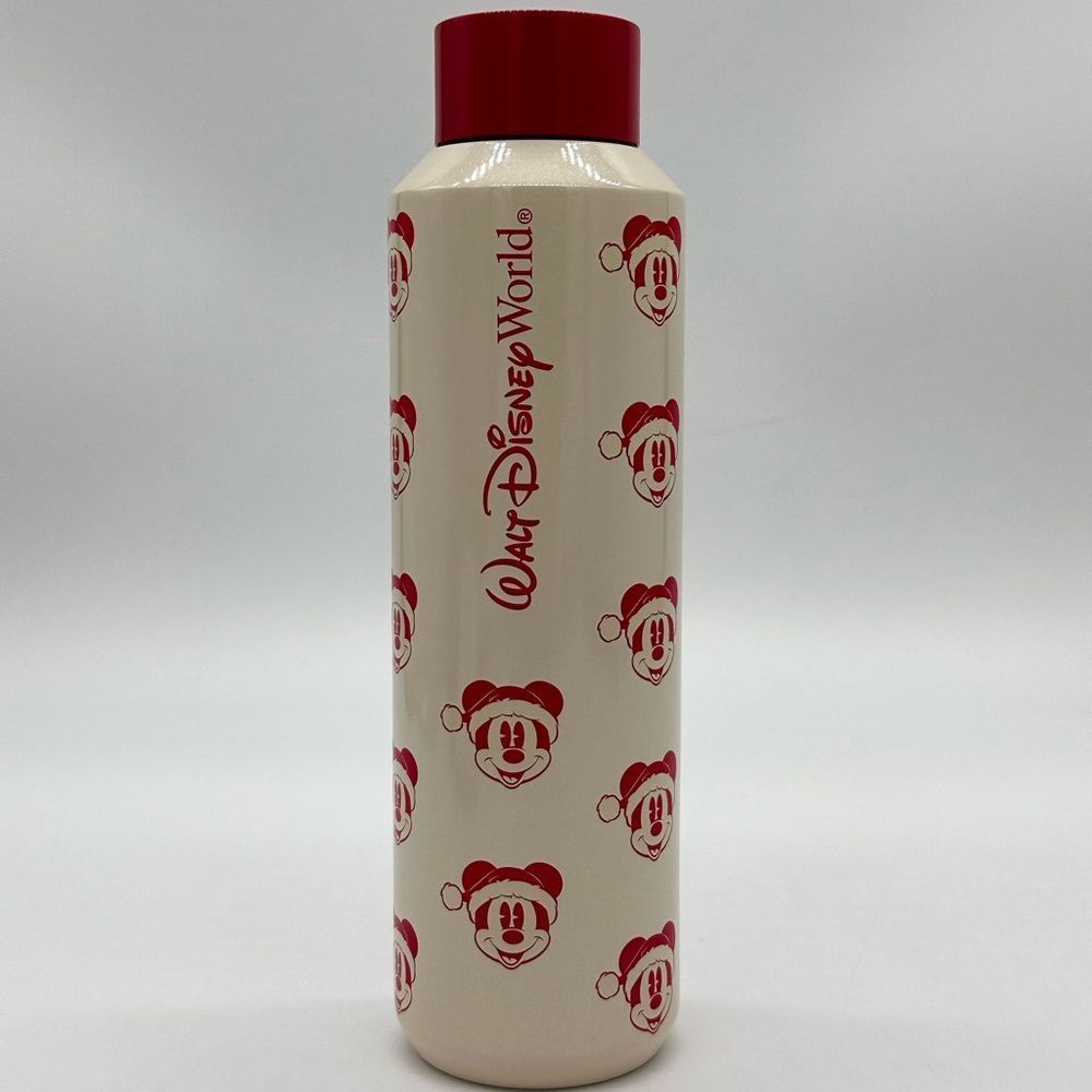 Disney Water Bottle - Starbucks Holiday Mickey Mouse